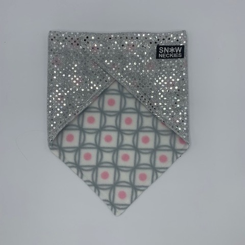 Silver Sparkle Bandana 
