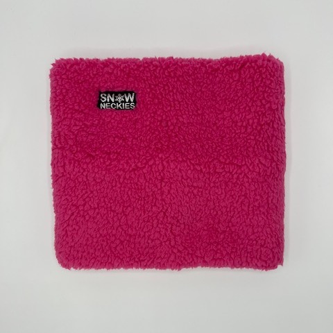 Sherpa Neckie - Pink