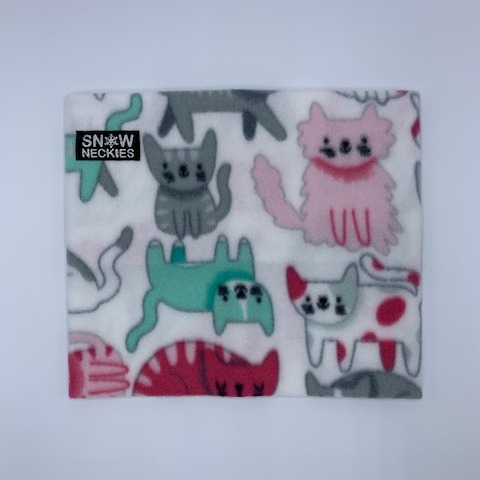 Kittens Fleece Neckie