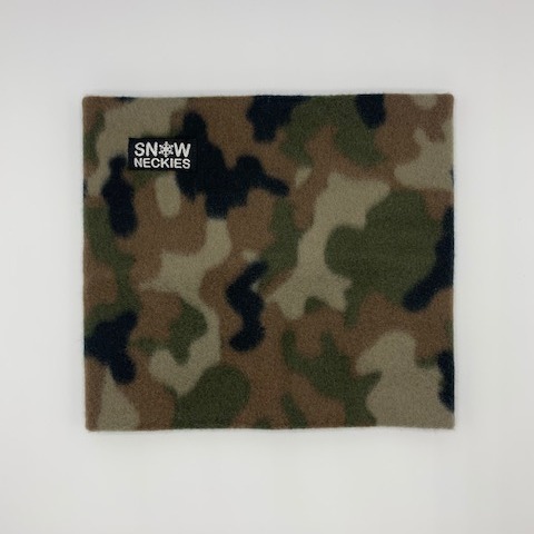 Camouflage Fleece Neckie  