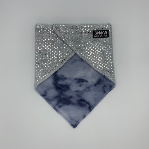 Silver Sparkle Bandana   