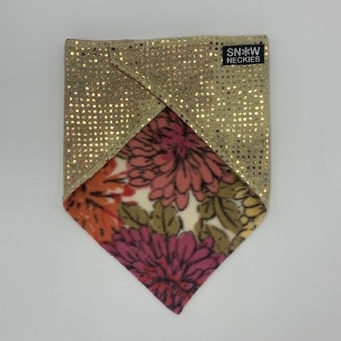 Gold Sparkle Bandana    