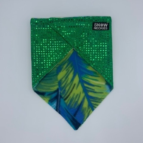 Green Sparkle Bandana 