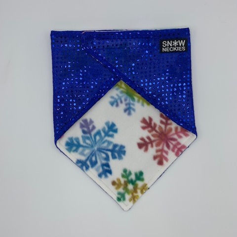 Royal Blue Sparkle Bandana   