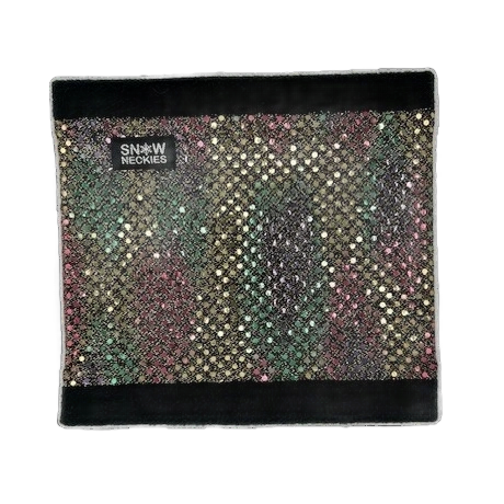 Multi-Colored Sparkle Circle Neckie    