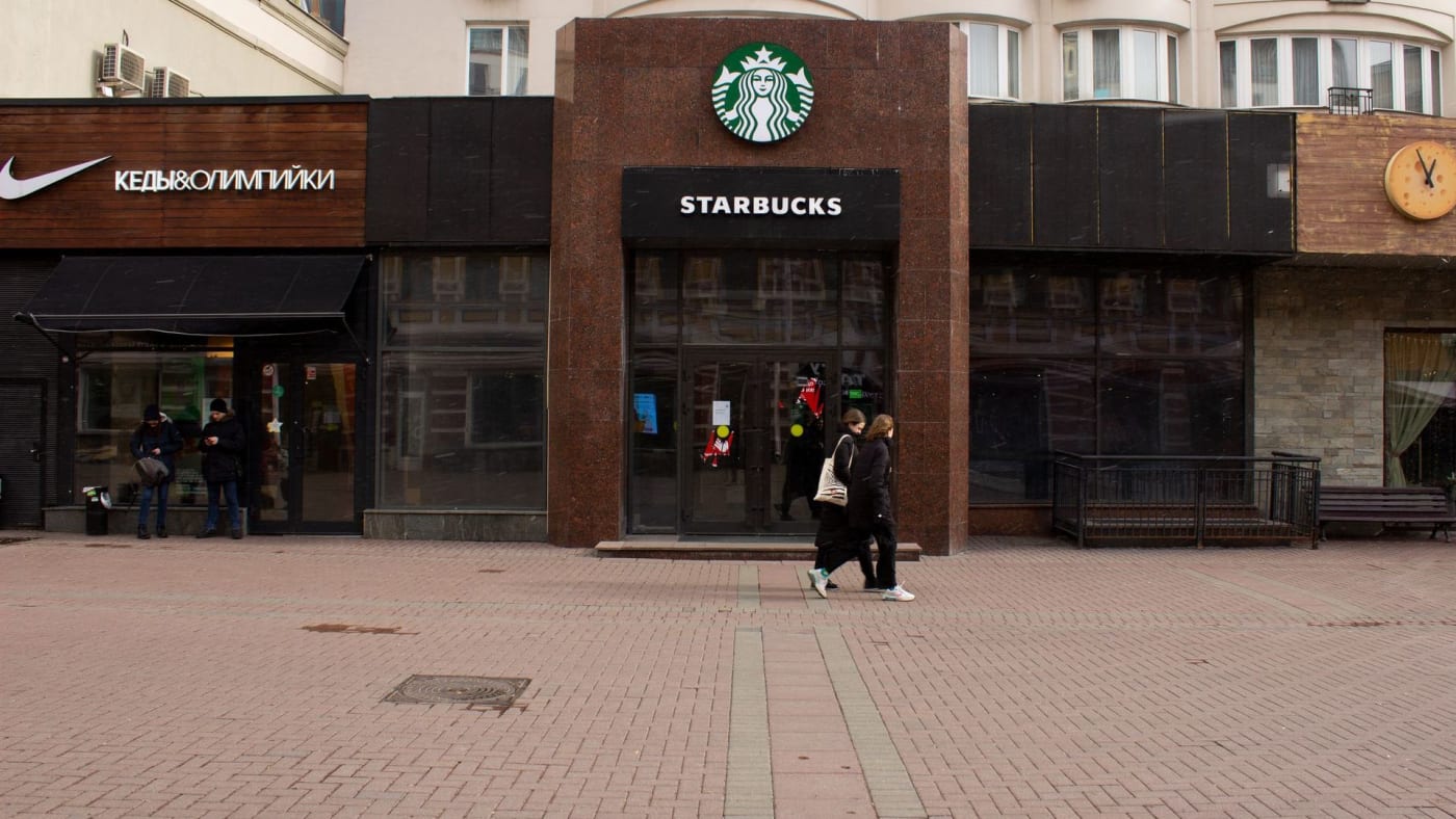 Starbucks is leaving Russia, permanently closing 130 coffee shops