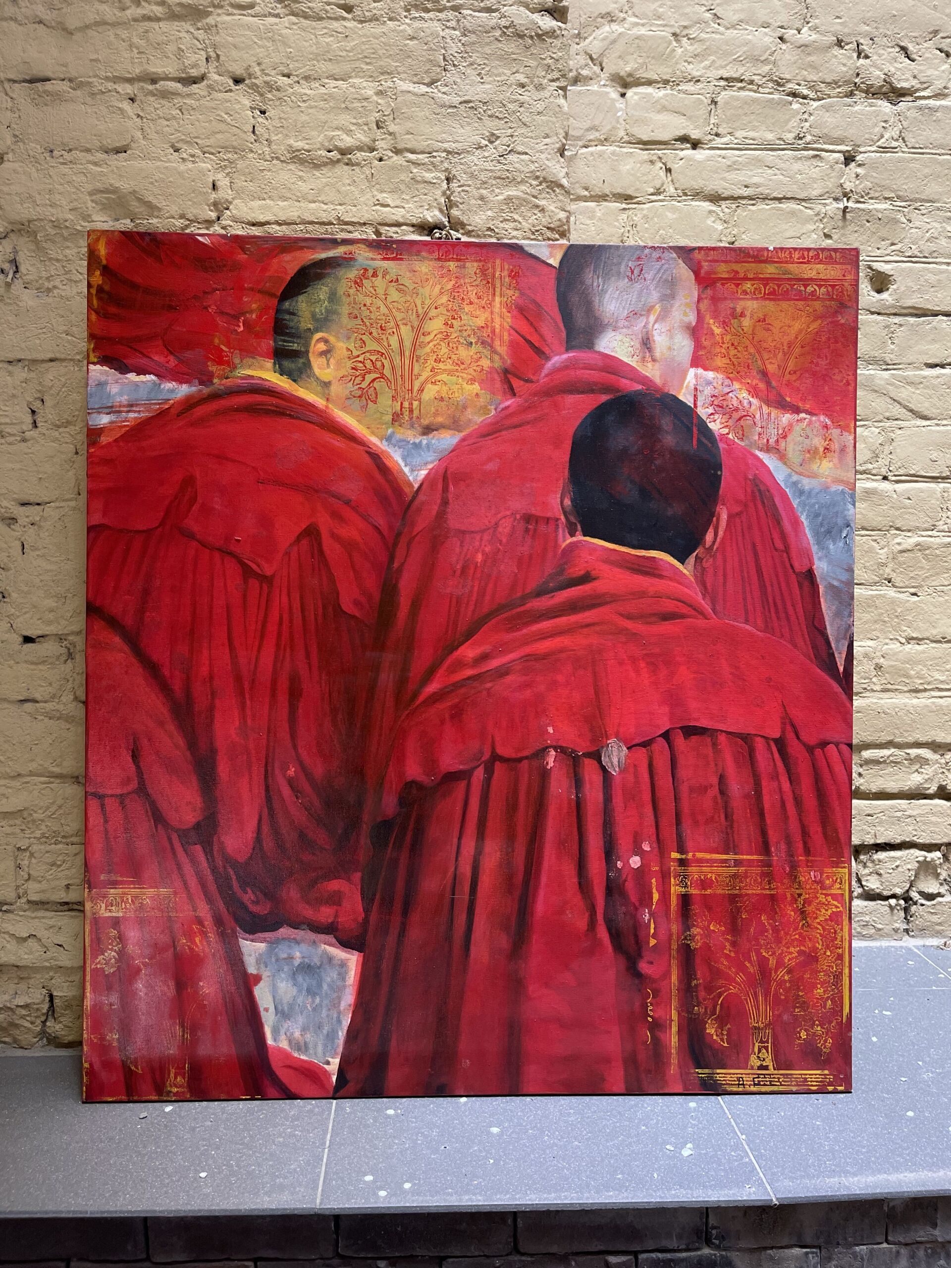 Tibetian monks